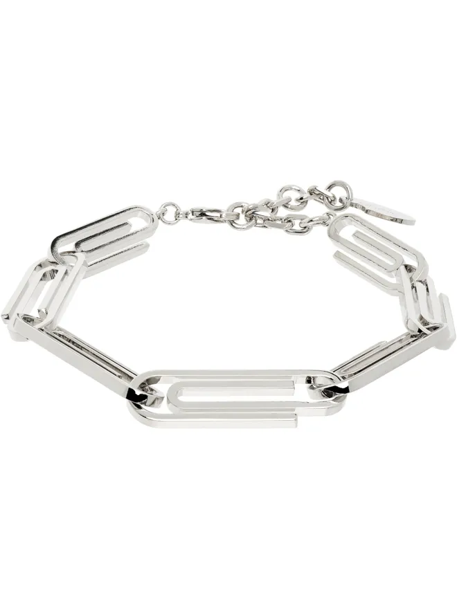 OFF-WHITE OFF-WHITE Paperclip チェーンブレスレットの商品画像