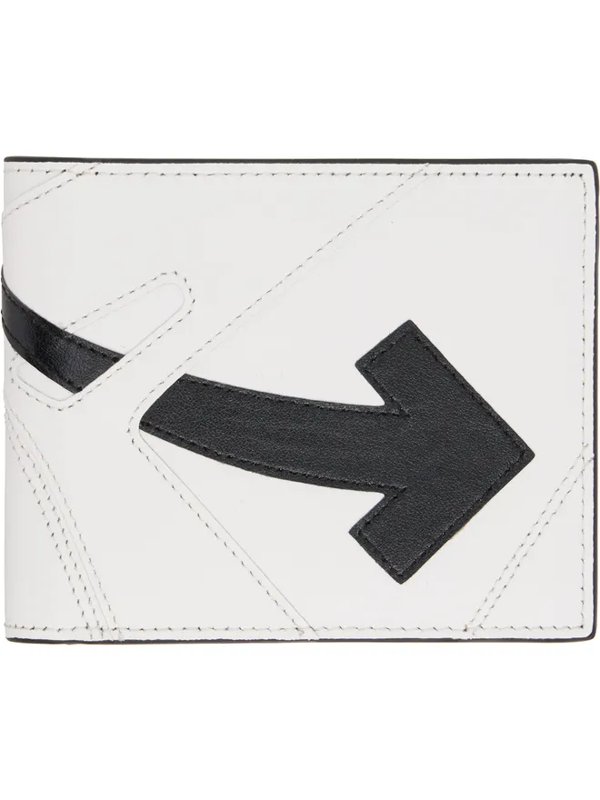 OFF-WHITE OFF-WHITE ホワイト＆ブラック'OOO Sneaker' 札入れの商品画像