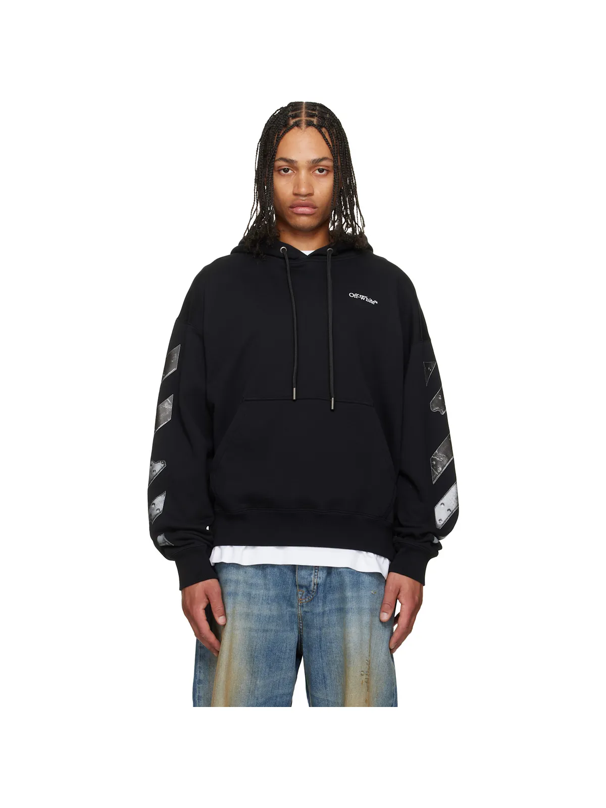 OFF-WHITE Metal Arrow Skate フーディ - 画像1