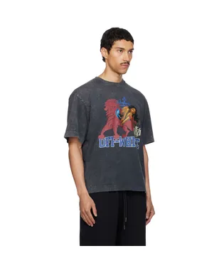 OFF-WHITE Royal Girl Skate Tシャツ - サムネイル2