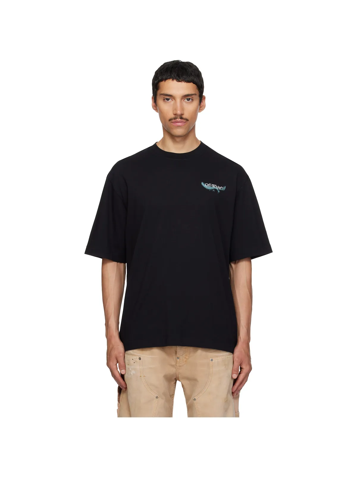 OFF-WHITE Moon Skate Tシャツ - 画像1