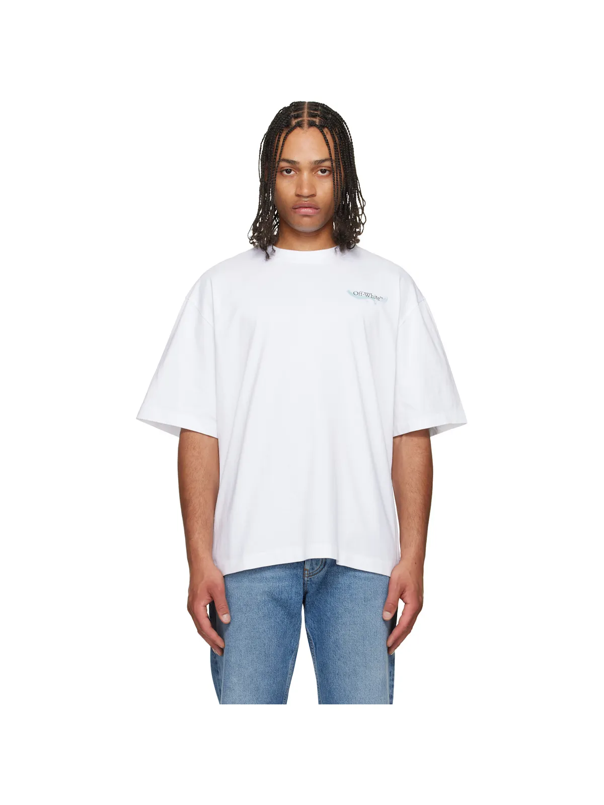 OFF-WHITE Moon Arrow S/S Skate Tシャツ - 画像1