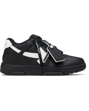 OFF-WHITE 'Out Of Office' レザースニーカー - サムネイル1