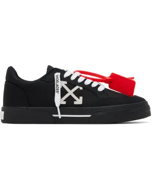 OFF-WHITE バルカナイズ キャンバス ローカットスニーカー - サムネイル1