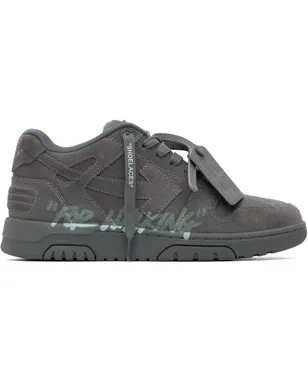OFF-WHITE Out Of Office For Walking スエード スニーカー - サムネイル1