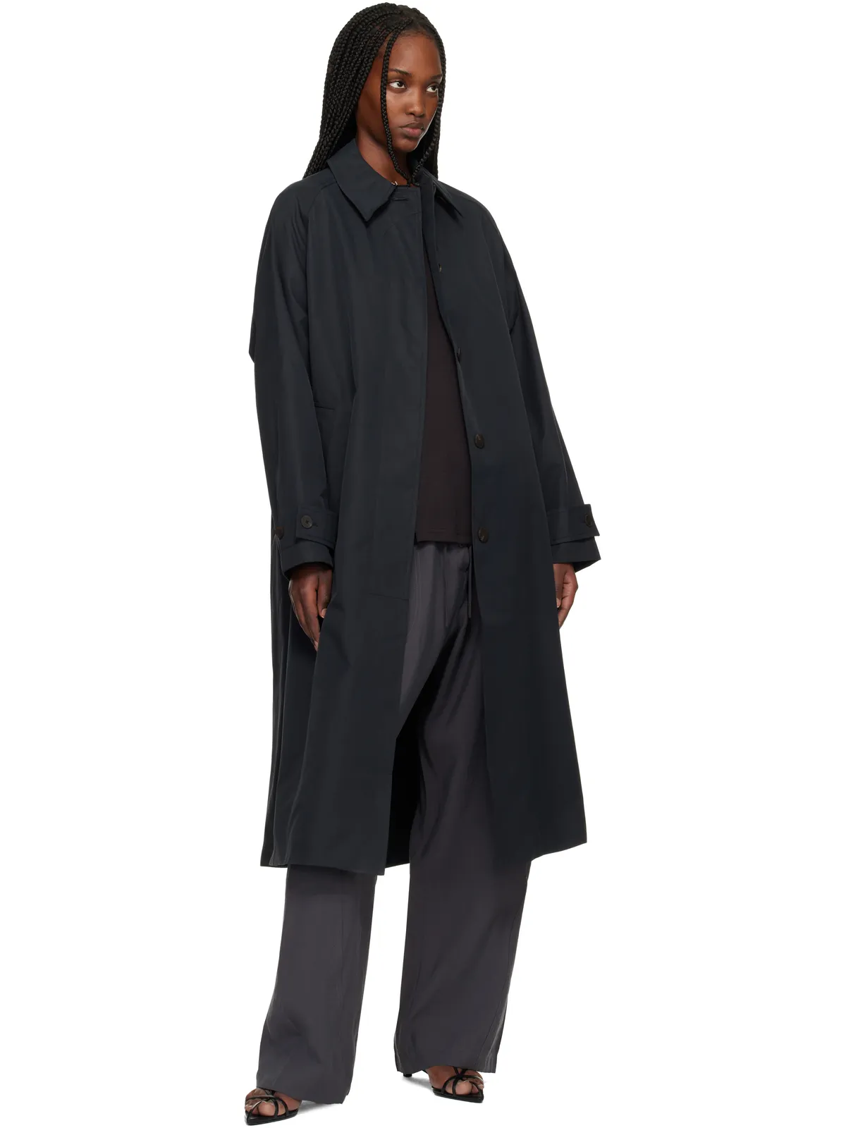 Studio Nicholson Holin Technical Cotton トレンチコート - 画像4