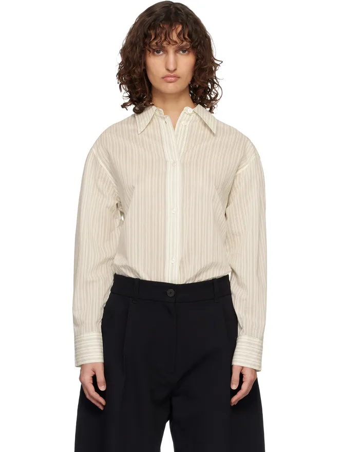 Studio Nicholson Studio Nicholson クラシック オーバーサイズ シアー シャツの商品画像