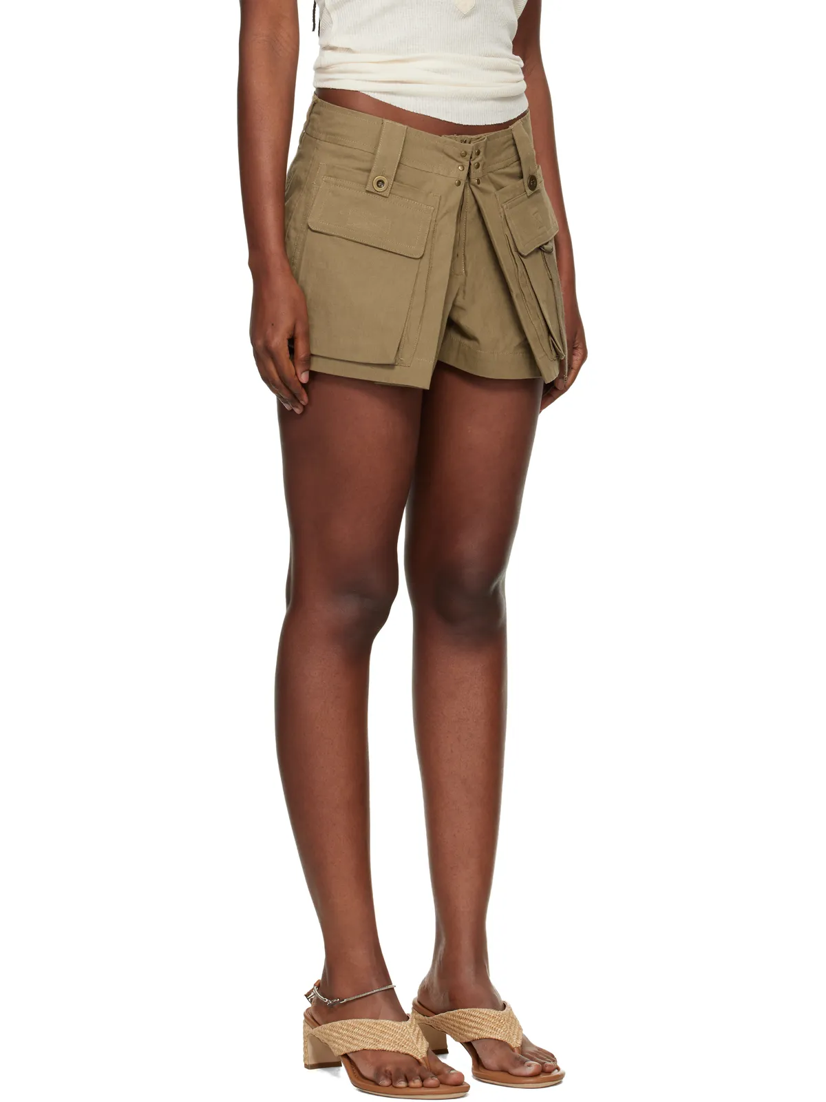 Isabel Marant Barta コットン ショートパンツ - 画像2