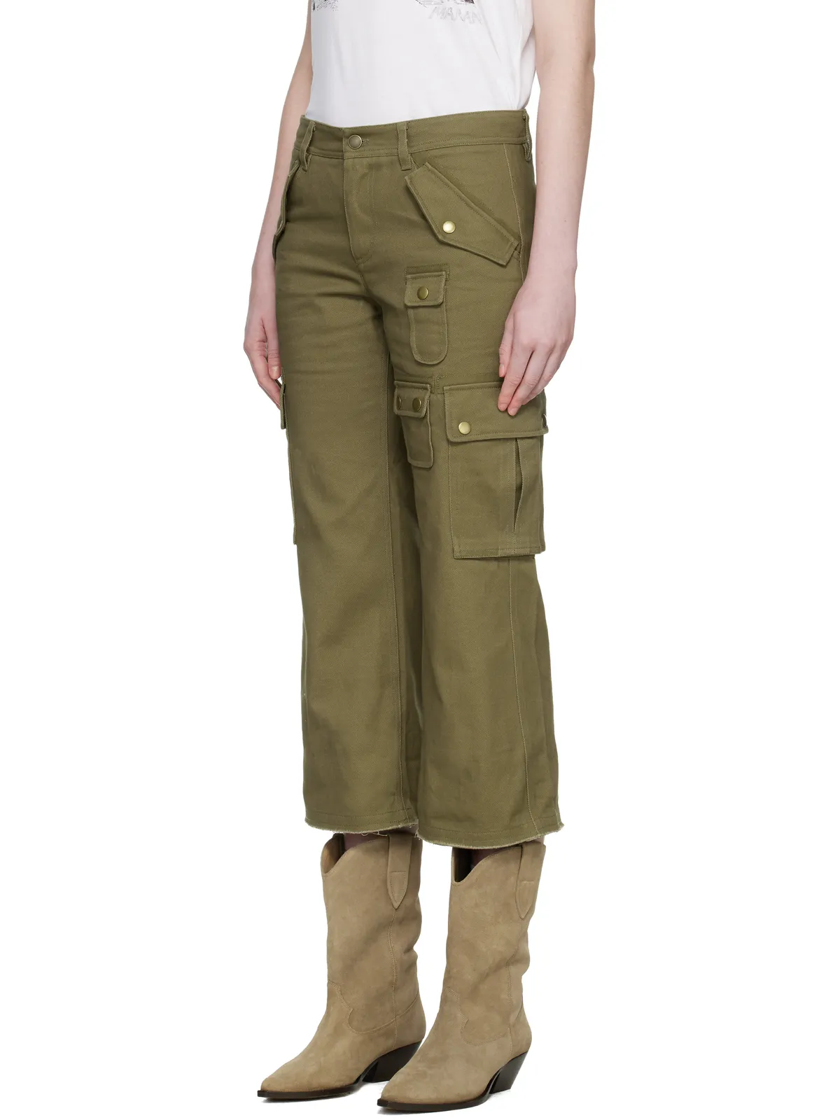 Isabel Marant Josine カーゴパンツ - 画像4