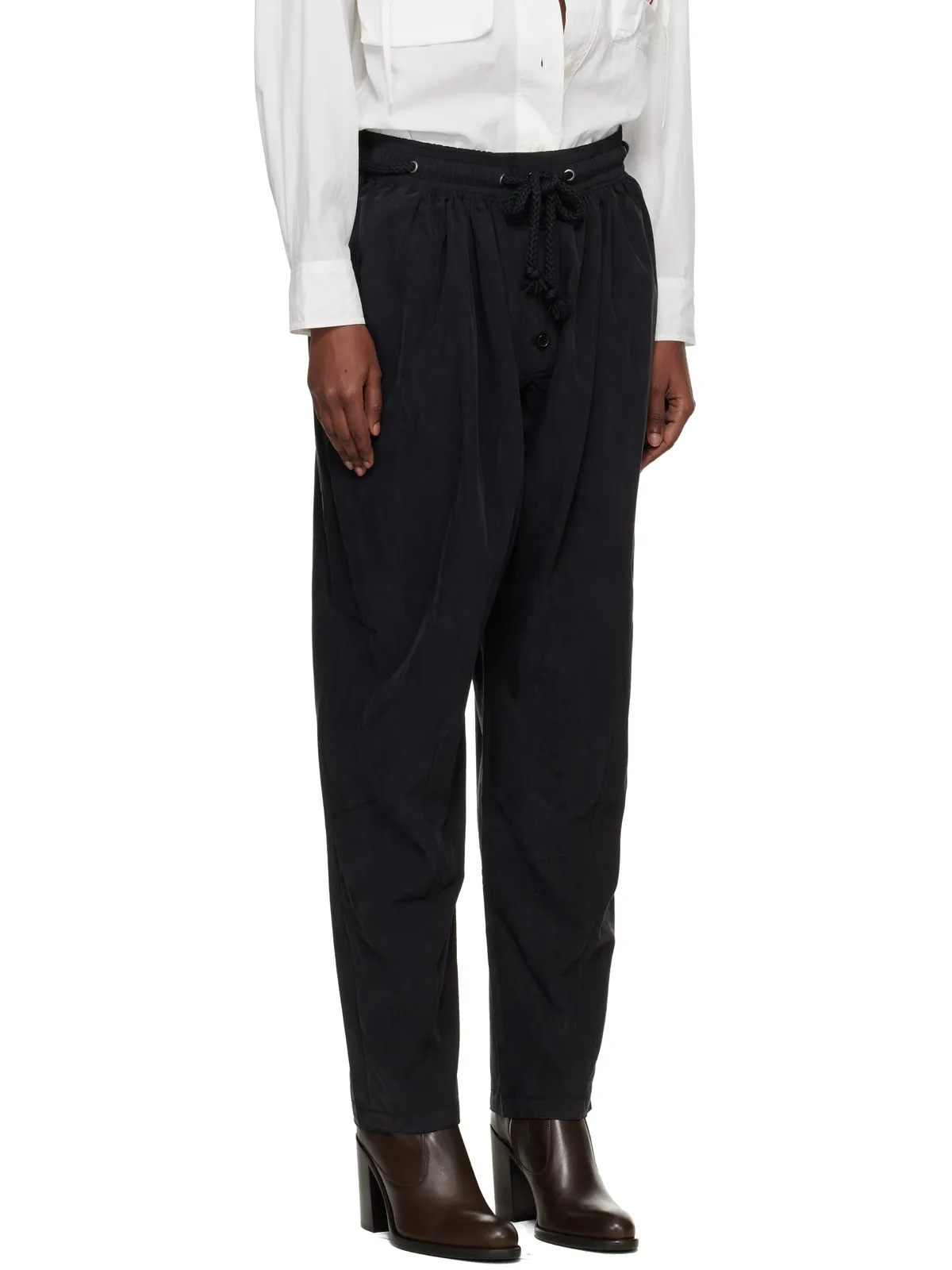 Isabel Marant Falcona Fluid Satiny トラウザーズ - 画像2