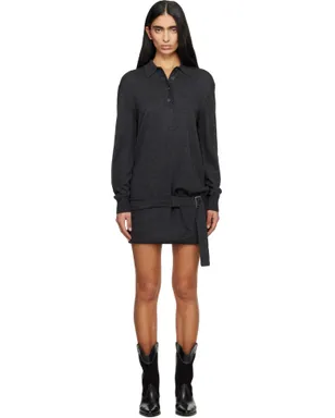 Isabel Marant Bathilde Essential Fluid ニット ミニワンピース - サムネイル1