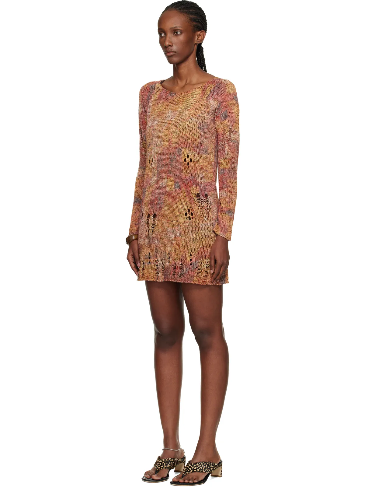 Isabel Marant Hymira Printed ミニワンピース - 画像4