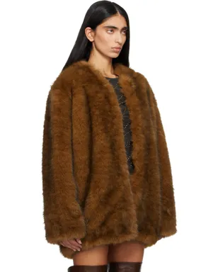 Isabel Marant Aglae フェイクファー ジャケット - サムネイル2