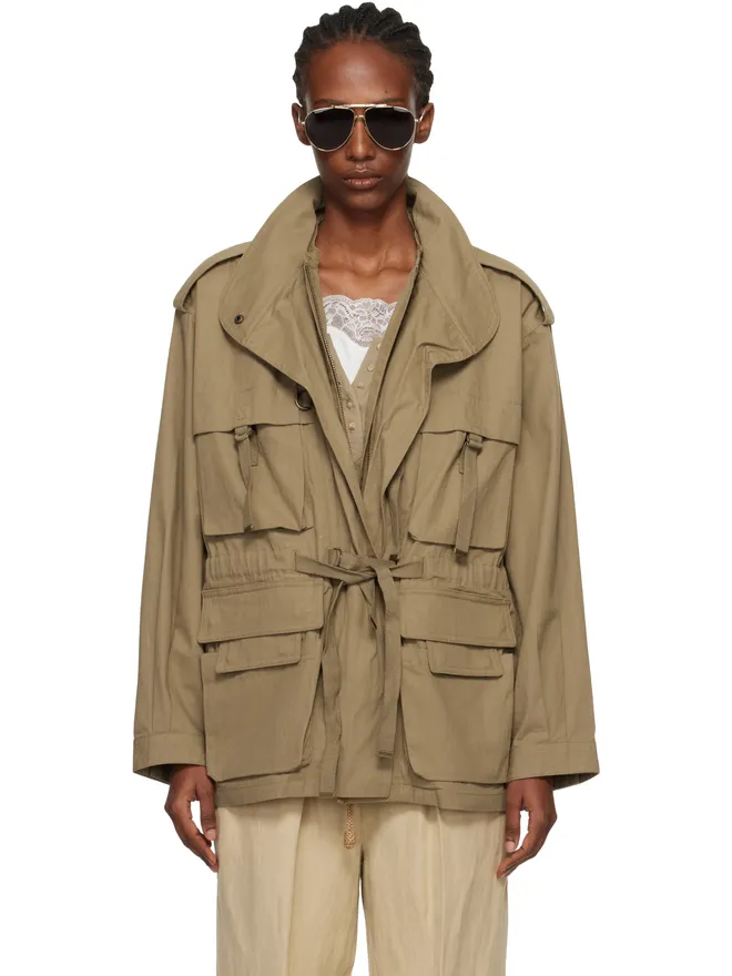 Isabel Marant Isabel Marant Beriza コットンキャンバス ジャケットの商品画像