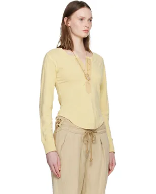Isabel Marant Talicia ヘンリーネック トップス - サムネイル2