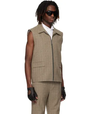ERNEST W. BAKER Sleeveless Tailored Jacket ベスト - サムネイル2