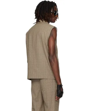 ERNEST W. BAKER Sleeveless Tailored Jacket ベスト - サムネイル3