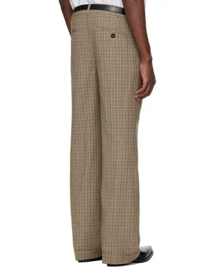 ERNEST W. BAKER 70s ロールアップ トラウザーズ - サムネイル3