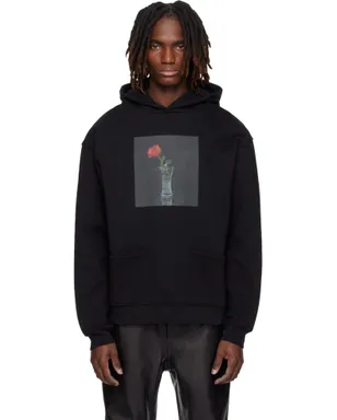 ERNEST W. BAKER Rose Print フーディ - サムネイル1