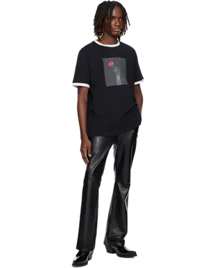 ERNEST W. BAKER Rose Print Tシャツ - サムネイル4