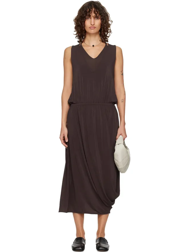 Lemaire Lemaire Double Layer Drape ミディアムワンピースの商品画像