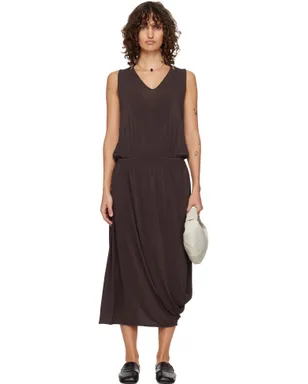 Lemaire Double Layer Drape ミディアムワンピース - サムネイル1