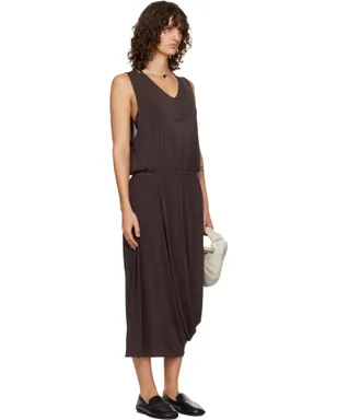 Lemaire Double Layer Drape ミディアムワンピース - サムネイル2