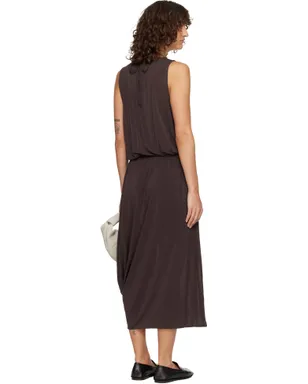 Lemaire Double Layer Drape ミディアムワンピース - サムネイル3