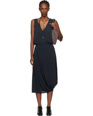 Lemaire Double Layer Drape マキシワンピース - サムネイル1