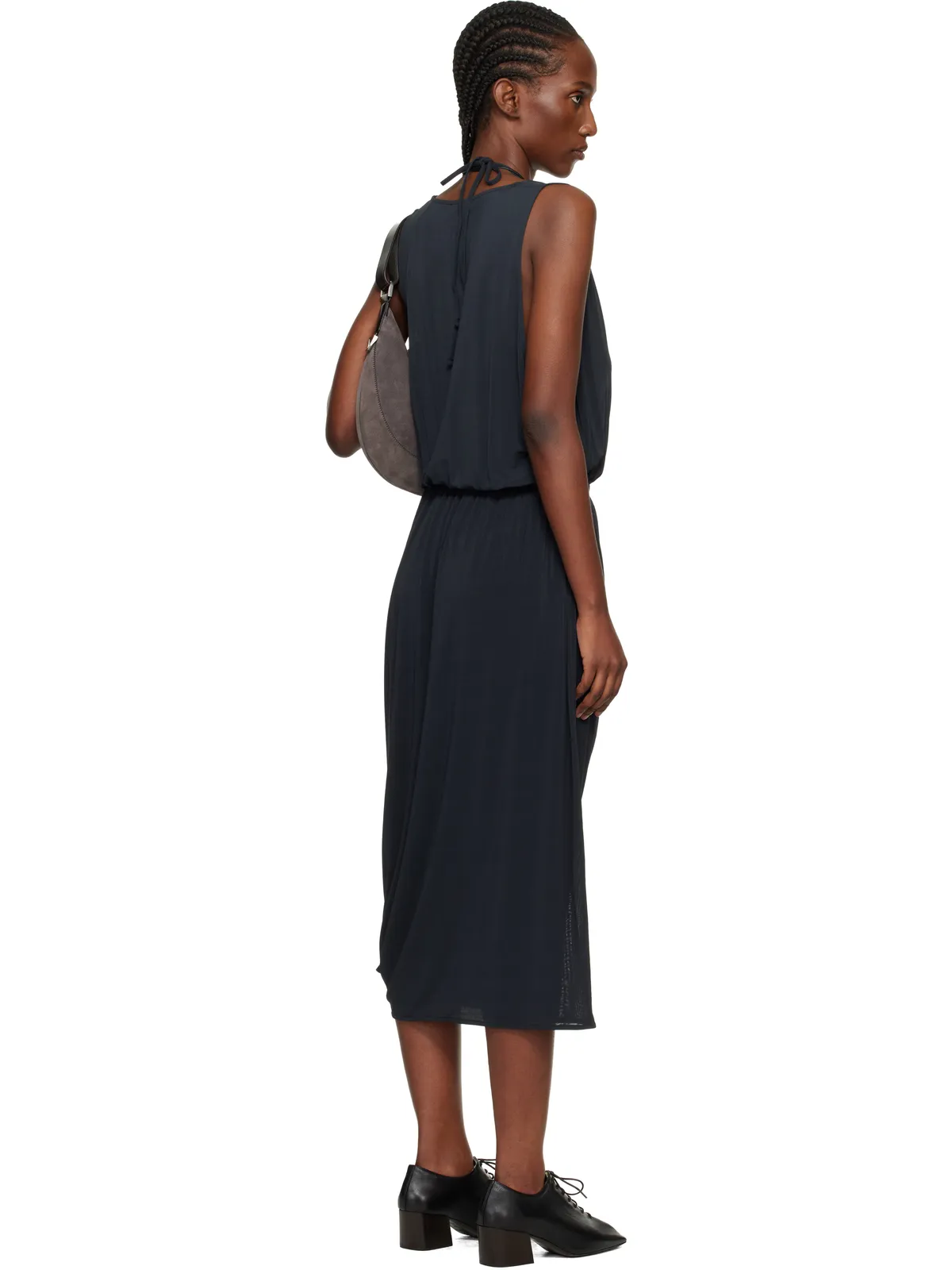 Lemaire Double Layer Drape マキシワンピース - 画像3