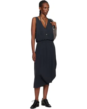 Lemaire Double Layer Drape マキシワンピース - サムネイル4
