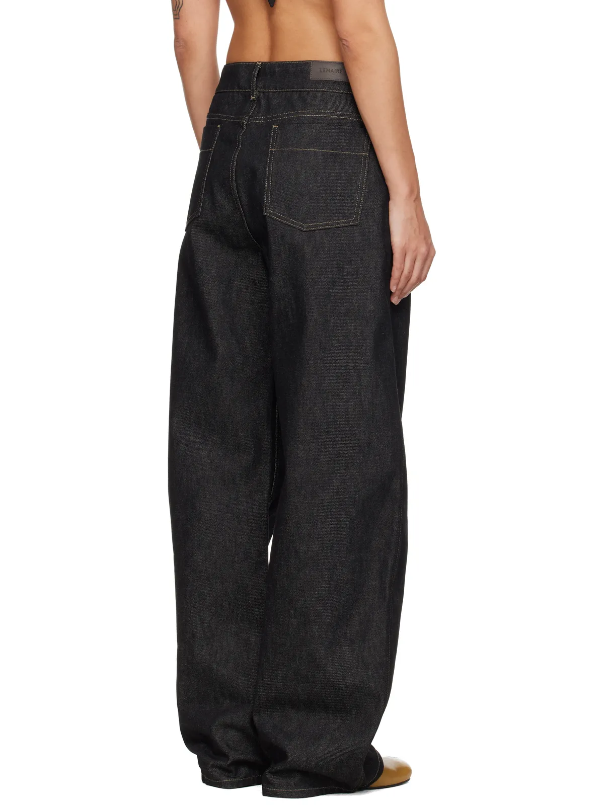 Lemaire High Waisted カーブジーンズ - 画像3
