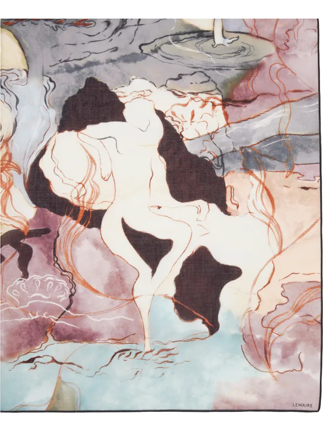 Lemaire Lemaire Aquarel Pareo スカーフの商品画像