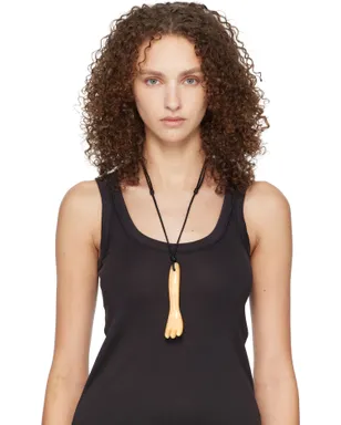 Lemaire Aragonite Gua Sha Fork ネックレス - サムネイル2