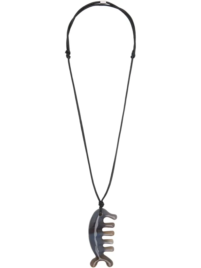 Lemaire Lemaire Agate Gua Sha Begula ネックレスの商品画像
