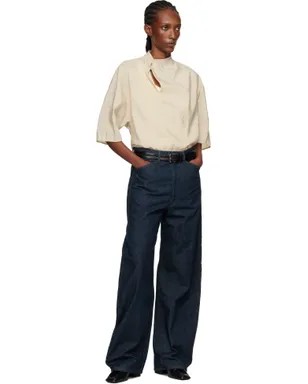 Lemaire Soft Collar Dry Silk トップス - サムネイル5