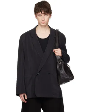 Lemaire Soft Double Breased Dry Silk テーラードジャケット - サムネイル1