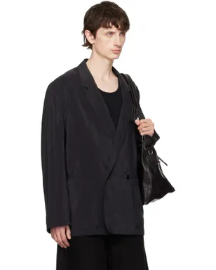 Lemaire Soft Double Breased Dry Silk テーラードジャケット - サムネイル2