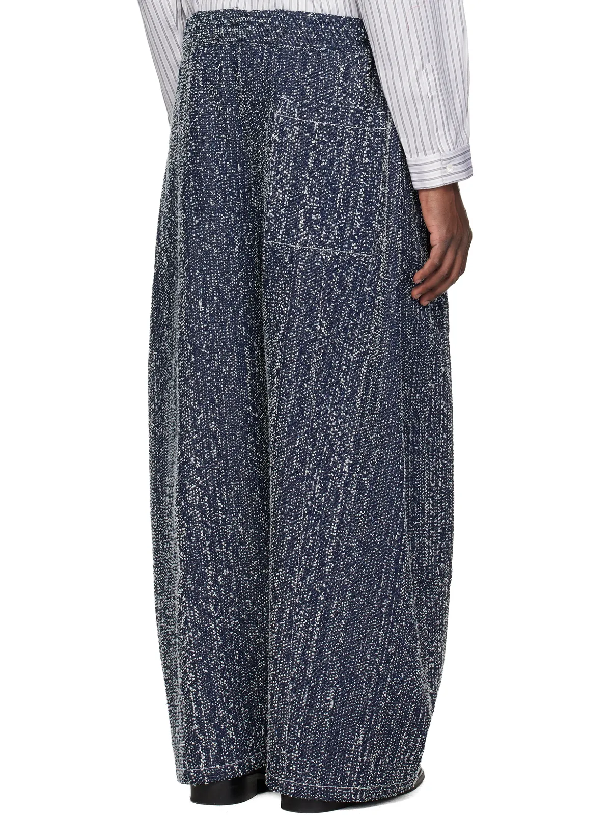 SAGE NATION Box Pleat デニム ジーンズ - 画像3
