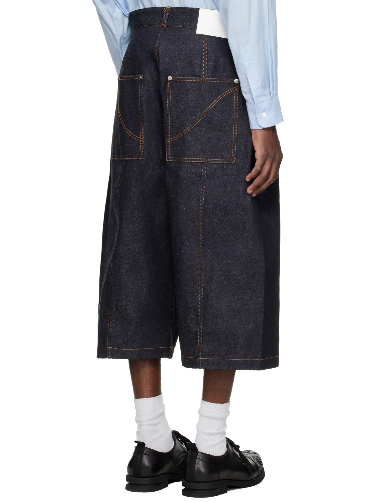 SAGE NATION Welt デニムショートパンツ - 画像3