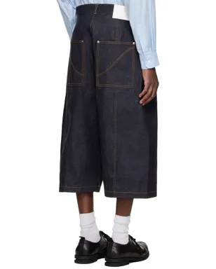 SAGE NATION Welt デニムショートパンツ - サムネイル3