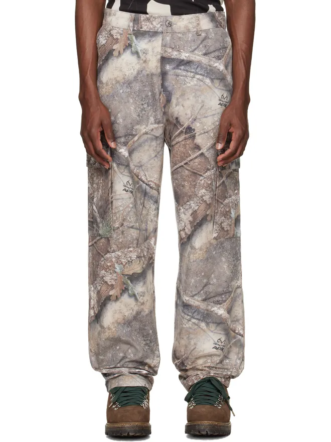REPRESENT REPRESENT カーキ Realtree 迷彩 カーゴパンツの商品画像
