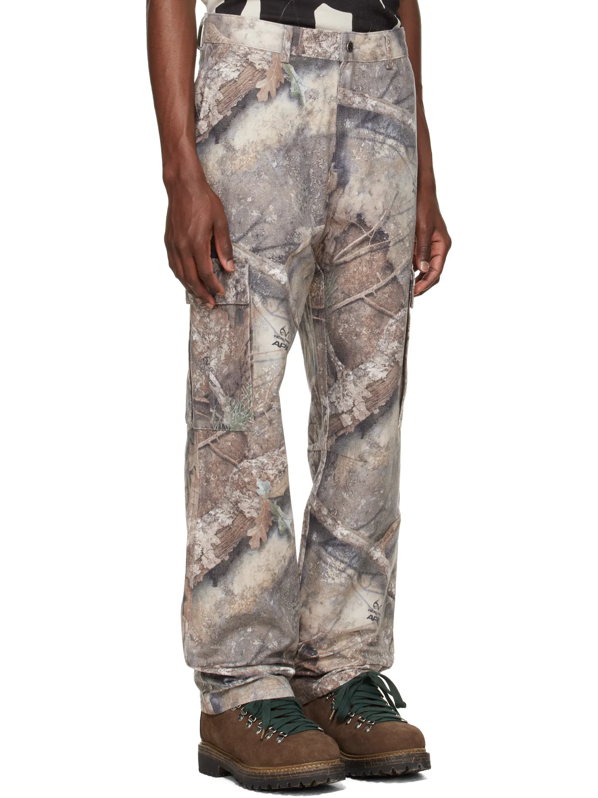 REPRESENT カーキ Realtree 迷彩 カーゴパンツ - 画像2