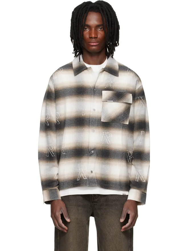 REPRESENT REPRESENT All Over Initial フランネルシャツの商品画像
