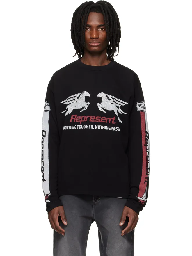 REPRESENT REPRESENT Mesh Pegasus 長袖Tシャツの商品画像