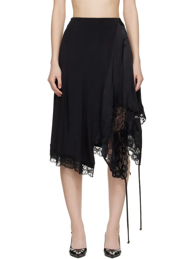 VETEMENTS VETEMENTS Reworked Lingerie ミディアムスカートの商品画像