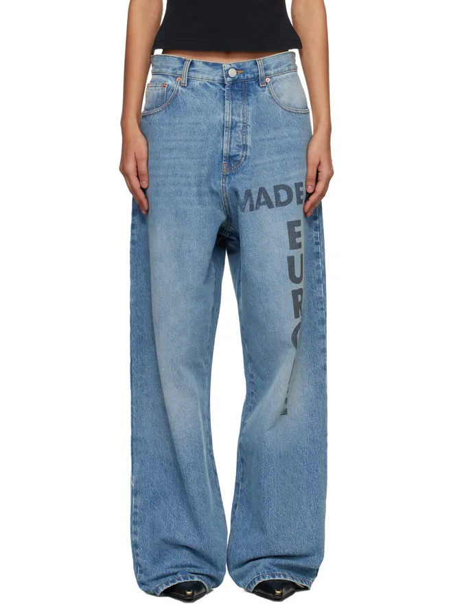 VETEMENTS VETEMENTS 'Made In Europe' ジーンズの商品画像