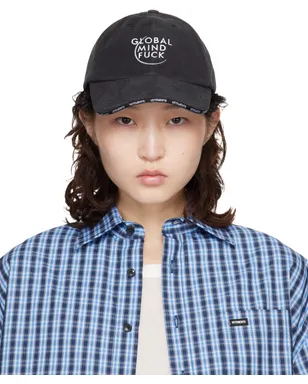 VETEMENTS 'Global MF' キャップ - サムネイル1