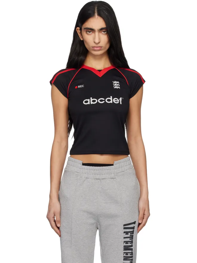 VETEMENTS VETEMENTS Alphabet Football ジャージ Tシャツの商品画像