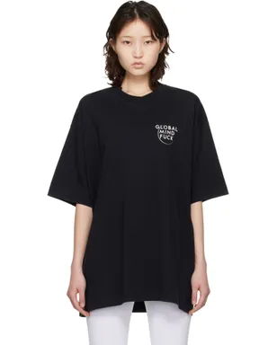 VETEMENTS 'Global MF' Tシャツ - サムネイル1